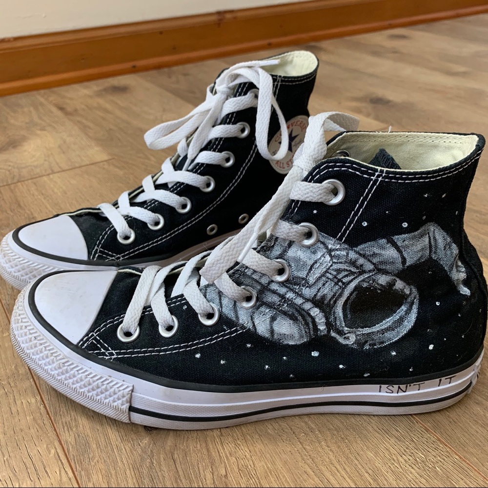 painted converse